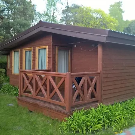 بيت خشبي Osrodek Wypoczynkowy Amber *