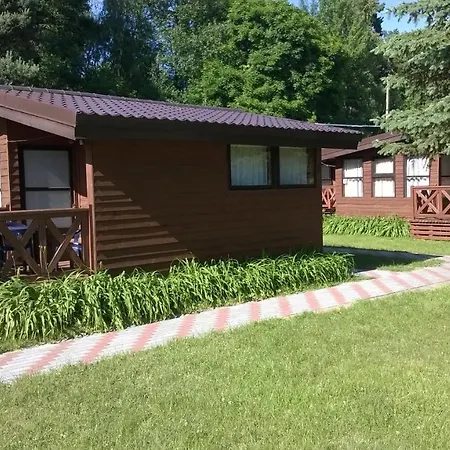 بيت خشبي Osrodek Wypoczynkowy Amber *